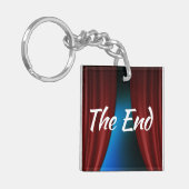 Der Acryl-Schlüsselanhänger am Ende Schlüsselanhänger (Vorderseite links)