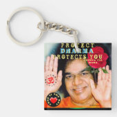 Der Acrylschlüsselanhänger Sathya Sai Baba "Protec Schlüsselanhänger (Vorderseite)