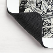 Der Adept, oder, Eine freakige Verklärung Mousepad (Ecke)