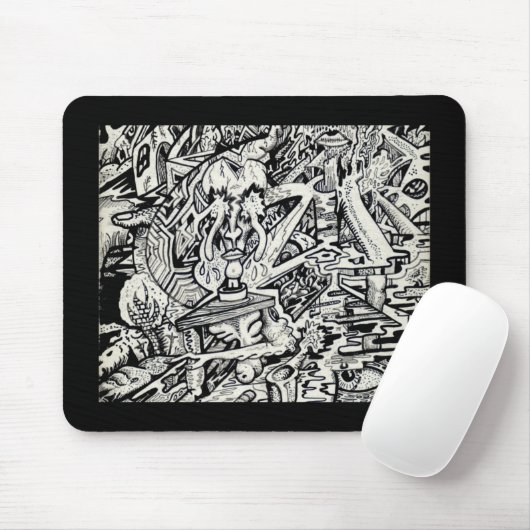 Der Adept, oder, Eine freakige Verklärung Mousepad (Mit Mouse)