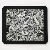 Der Adept, oder, Eine freakige Verklärung Mousepad (Vorne)