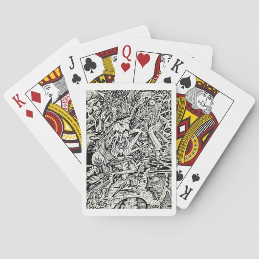 Der Adept, oder, Eine freakige Verklärung Spielkarten (Rückseite)