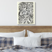 Der Adept von Brian Benson Leinwanddruck (Insitu (Schlafzimmer))