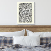 Der Adept von Brian Benson Leinwanddruck (Insitu (Schlafzimmer))