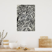 Der Adept von Brian Benson Poster (Küche)