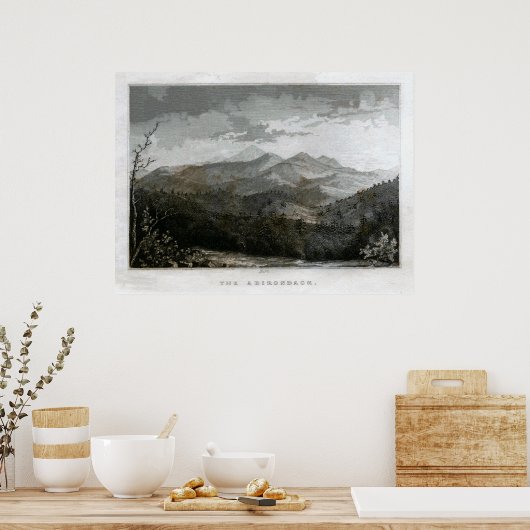 Der Adirondack Poster (Küche)