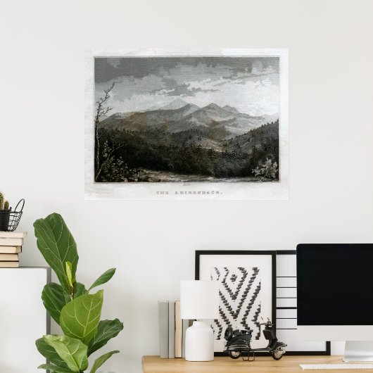 Der Adirondack Poster (Heimbüro)