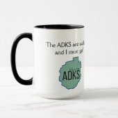 Der Adirondacks nennen - indischer See Tasse (Links)
