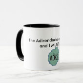 Der Adirondacks nennen Tasse (Vorderseite Links)