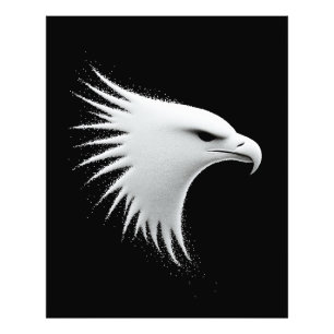Der Adler - Abstrakte Mauer Fotodruck