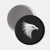 Der Adler - Abstrakte Mauer Magnet (Vorderseite/Rückseite)