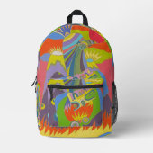 Der Adler Bedruckter Rucksack (Vorderseite)