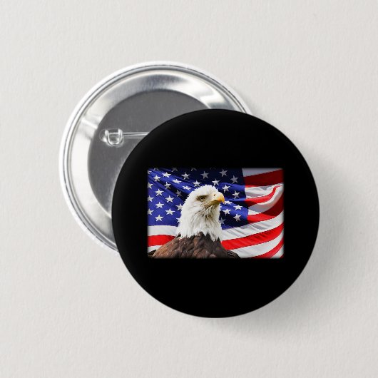 Der Adler der Gebirgsunabhängigkeit Button (Vorne & Hinten)