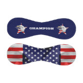 Der Adler, die amerikanische Flagge, der Star Baseball (Paneele)