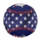 Der Adler, die amerikanische Flagge, der Star Baseball (Rückseite)