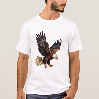 Der Adler im Himmel T-Shirt