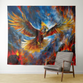 Der Adler Phoenix Wandteppich (Beispiel (Horizontal))