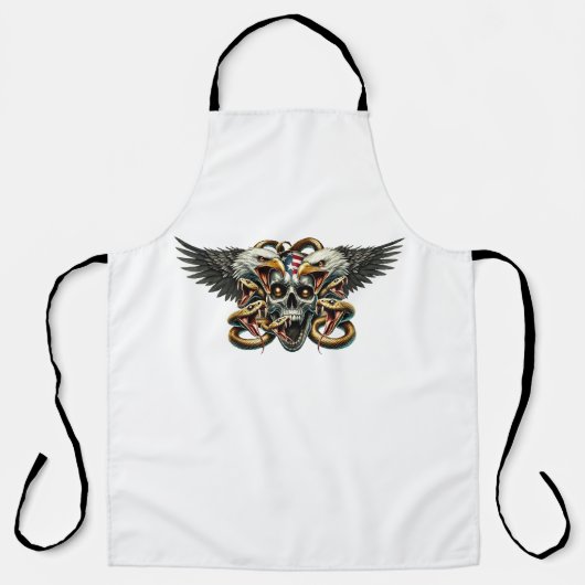 Der Adler und Schlangen Gott der Finsternis Dämon Schürze (Vorderseite)