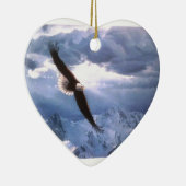 Der Adler wittert den Sturm Keramikornament (Rechts)