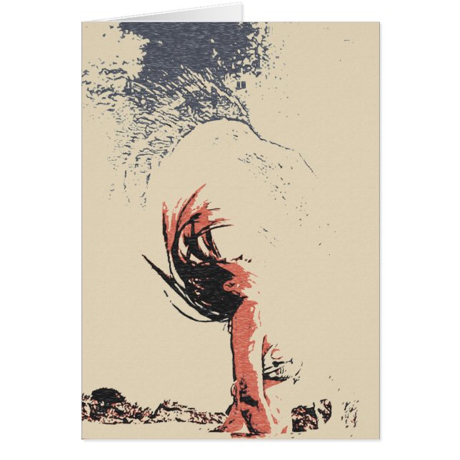 Der Adlergeist, das sexy Girl in Bikini abstrakt (Vorne)