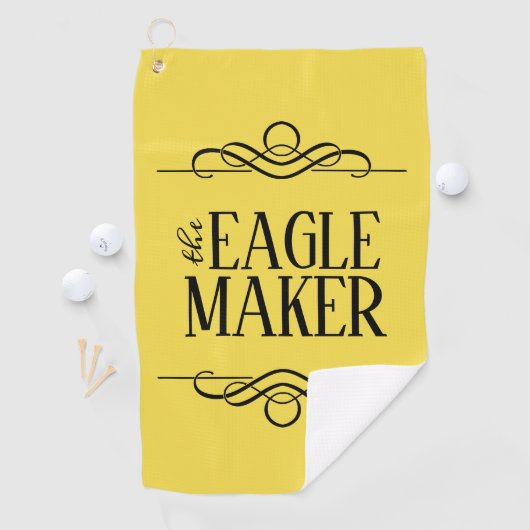 Der Adlermacher Golfhandtuch (Insitu)