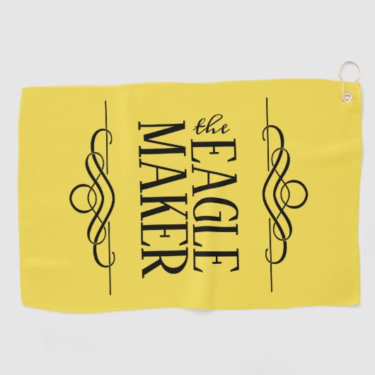 Der Adlermacher Golfhandtuch (Horizontal)