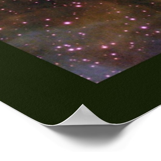 Der Adlernebel ist eine Fernsicht Poster (Ecke)