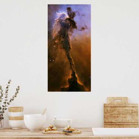 Der Adlernebel Poster (Küche)