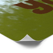 Der Adorable Monkey und seine Ladybug-Freunde Poster (Ecke)