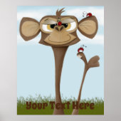 Der Adorable Monkey und seine Ladybug-Freunde Poster (Vorne)