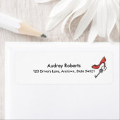 Der Adressenwechsel der modernen Lady & High Heel (Insitu)