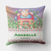 Der Adventuristische Lammkuchen mit bearbeitbarem Kissen (Rückseite)