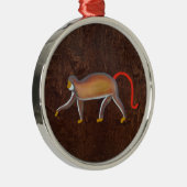 Der Affe 2009 Ornament Aus Metall (Rechts)