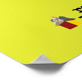 Der Affe, der das Frack aus dem Drilling Poster ho (Ecke)