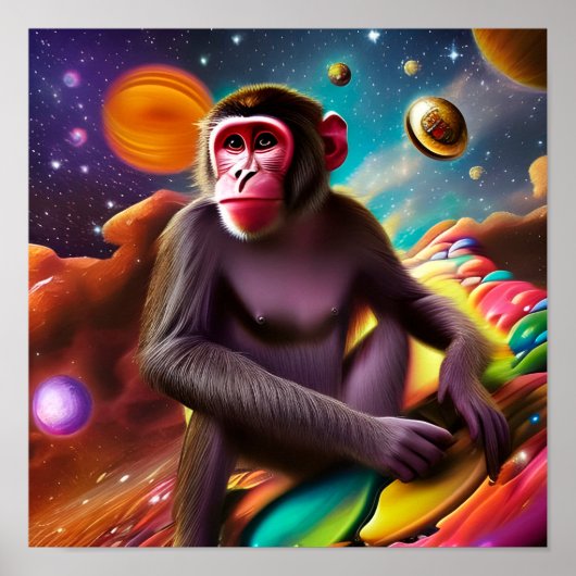 Der Affe (drei) Poster (Vorne)