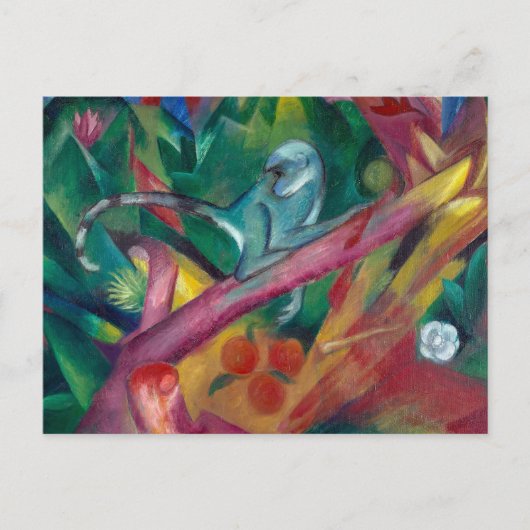 Der Affe | Franz Marc | Postkarte (Vorderseite)