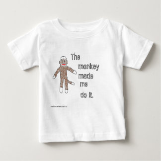 Der Affe ließ mich es tun Baby T-shirt