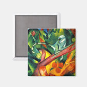 Der Affe Magnet (Vorderseite/Rückseite)