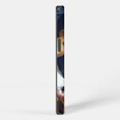 Der Affe Maler iPhone Hülle (Rechte Seite)