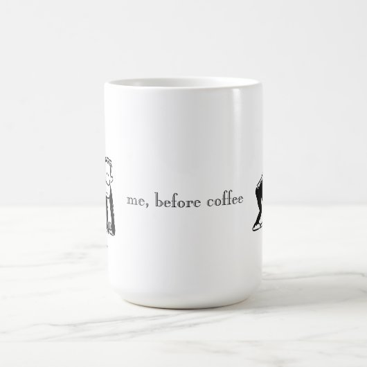 Der Affe Norm Kaffeetasse (Mittel)