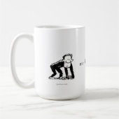 Der Affe Norm Kaffeetasse (Links)