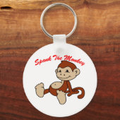 Der Affe Schlüsselanhänger (Vorderseite)