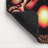 Der Affe schockiert Mousepad (Ecke)