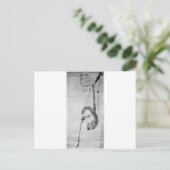 Der Affe von Hakuin Ekaku Postkarte (Stehend Vorderseite)
