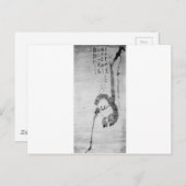 Der Affe von Hakuin Ekaku Postkarte (Vorne/Hinten)