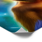 Der Affe (zwei) Poster (Ecke)