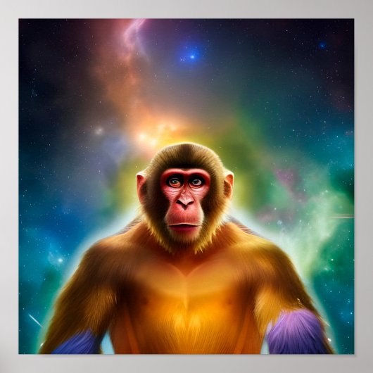 Der Affe (zwei) Poster (Vorne)