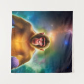 Der Affe (zwei) Wandteppich (Vorderseite (Horizontal))