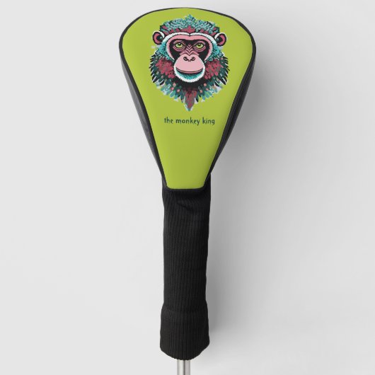 Der Affenkönig Golf Headcover (Vorderseite)
