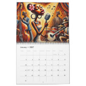 Der afrikanische amerikanische Wall-Kalender 2025  Kalender (Jan 2027)